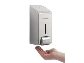 Distributeur de savon professionnel KC en acier inoxydable, H 23,1 x L 10,7 x P 11,5 cm