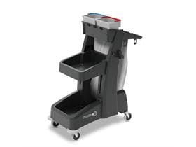 Chariot de transport Numatic MM6 avec bac à déchets