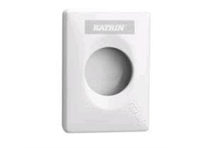 Distributore di sacchetti igienici Katrin bianco 135 x 27 x 95 mm