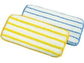 Tampone per le mani in tessuto, 13 x 27 cm, micro setole gialle/bianche