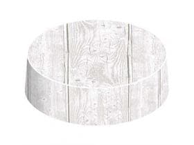 Capuchons en carton mat, 62 mm, bois (gris)