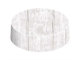 Capuchons en carton mat, 69 mm, bois (gris)