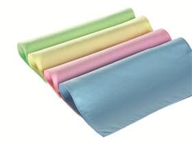 Panni in microfibra Magic, superficie in velluto di seta intrecciata, rosa, 40 x 40 cm, per