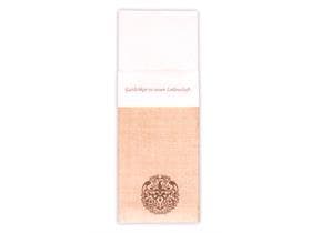 Bestecktasche mit Werbedruck 33 x40 cm, 1/8 Falz, Airlaid 50 g/m2