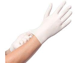 NITRILIES WHITE, Guanti in nitrile, morbidi, taglia M, senza lattice e senza polvere