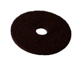Superpad 3M Scotch-Brite, ø14'' = 355 mm brun, en fibres de polyester