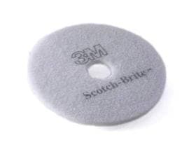 Superpad 3M Scotch-Brite, ø20'' = 508 mm weiss, aus hochwertigen Polyesterfasern
