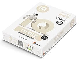 Carta per fotocopie IQ Premium, A5, 80 g/m² bianca, certificata FSC