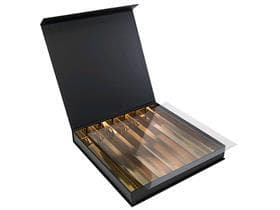 LuxBox Nr. 6, black 245x245/30mm, schwarz