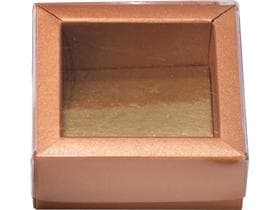Jardinière n° 0, Coppertin Metallics 60 x 60/29 mm, rouille
