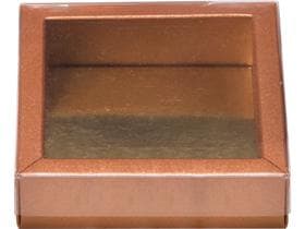 Jardinière n° 1, Coppertin Metallics 90 x 90/29 mm, rouille
