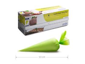 Sacchetti da pasticceria One-Way Comfort verde 53 x 28 cm, taglia L, verde,