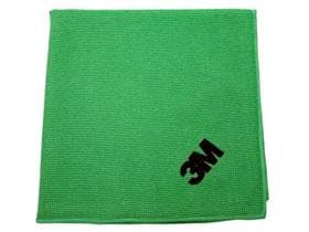 Panni per la pulizia in microfibra 3M Scotch-Brite 2012, verde, 36 x 36 cm, realizzati in