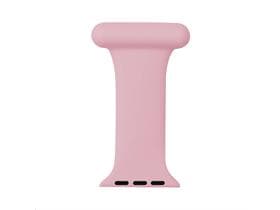 Spilla per Apple Watch, rosa, silicone, grande (42/44 mm)