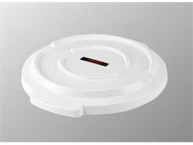 Titan - Coperchio 85L, bianco, 50x53x7 cm