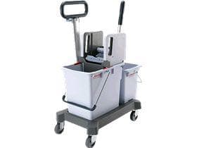 Benna mobile con pressa verticale, 56x38x86 cm