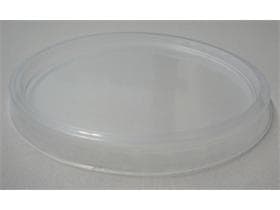 Coperchio trasparente ø 115 mm per bicchiere gastronomia in PP Art. VR04458
