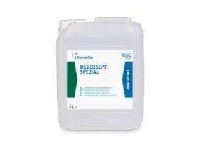 Descosept Speciale, disinfettante per superfici senza alcool, bidone da 5 litri.