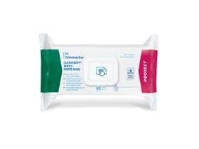 Cleanisept Wipes Forte Maxi senza alcol, confezione da 100 salviette.