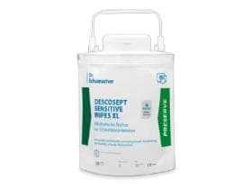 Salviette Descosept Sensitive XL, 120 salviette disinfettanti a base di alcol