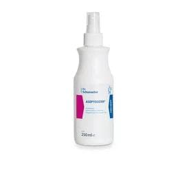 Désinfectant pour les mains Aseptoderm, 250 ml, flacon pulvérisateur, soin de la peau