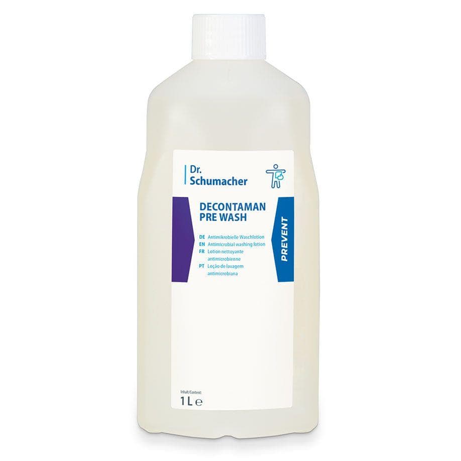 Decontaman Pre Wash, 1 litre, lotion lavante antimicrobienne