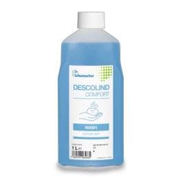 Descolind Comfort Wash, 1 litro, lozione detergente delicata sulla pelle, senza profumo
