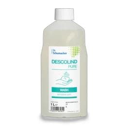 Descolind Pure Wash, 1 litro, lozione detergente delicata sulla pelle, senza profumo