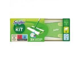 Kit di base per pulizia asciutta e bagnata, stick per pavimenti, 8 salviette asciutte e 3 salviette umidificate
