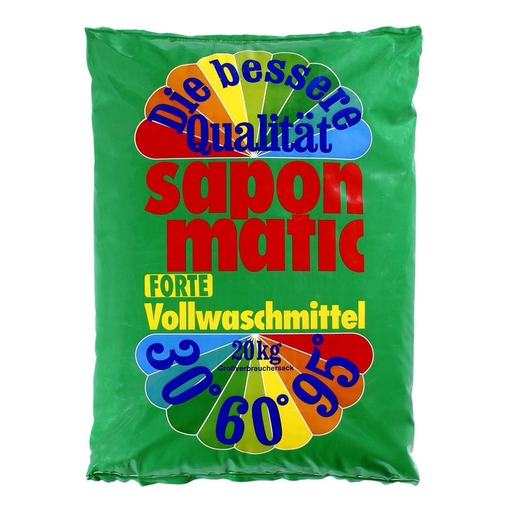 Saponmatic forte detersivo intensivo senza fosfati, per tutte le temperature