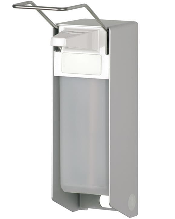 Distributeur de désinfectant/savon/lotion pour bouteille Euro de 1 000 ml, bras long