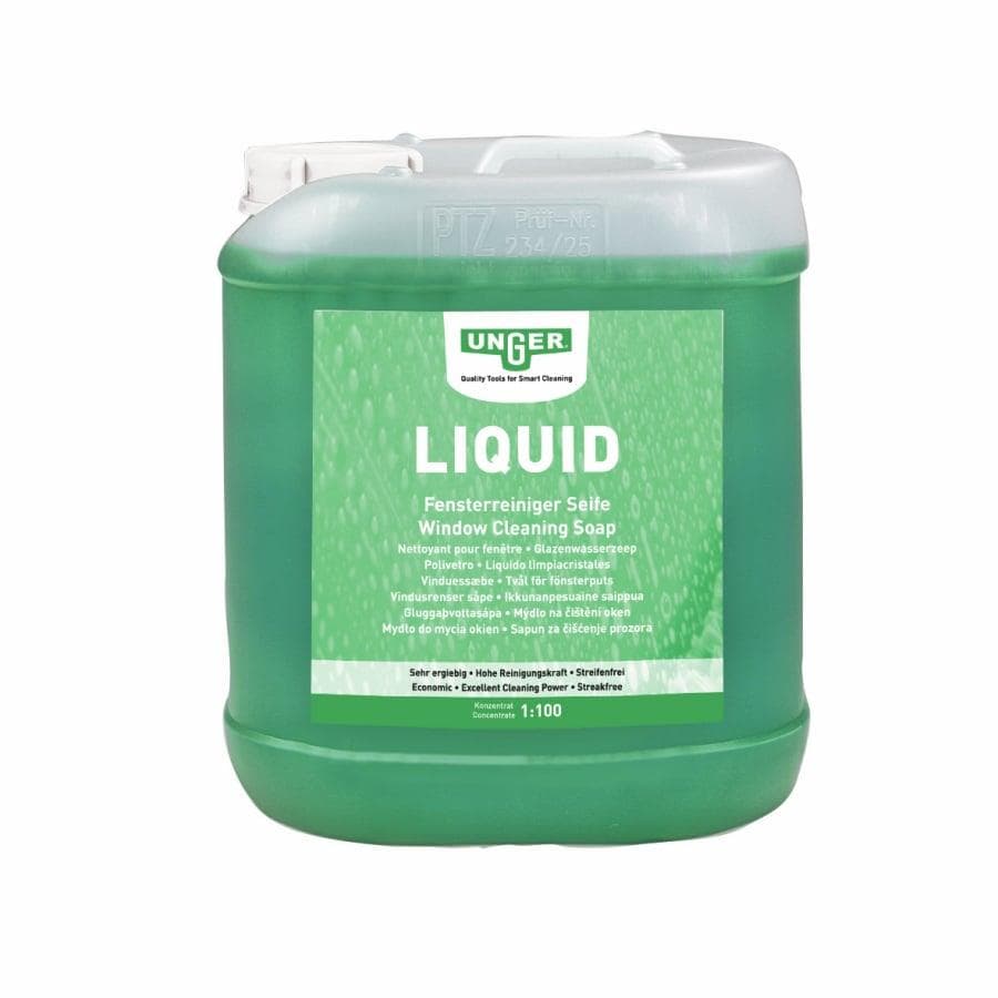 Concentrato di sapone per la pulizia delle finestre UNGER Liquid.