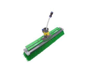 Spazzola elettrica nLite, completa, 42 cm, setole divise, verde