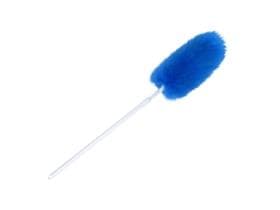 Spolverino Vermop Duo, estensibile fino a 100 cm, blu, pura lana di pecora, singolo