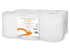 Rouleaux d'essuie-tout en cellulose TAPIRA plus 2 plis, blanc, 2 plis, 140 m,