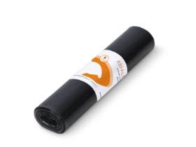 Sacchi per rifiuti Tapira Plus da 120L, LDPE 37 my, 700x1100mm, nero.