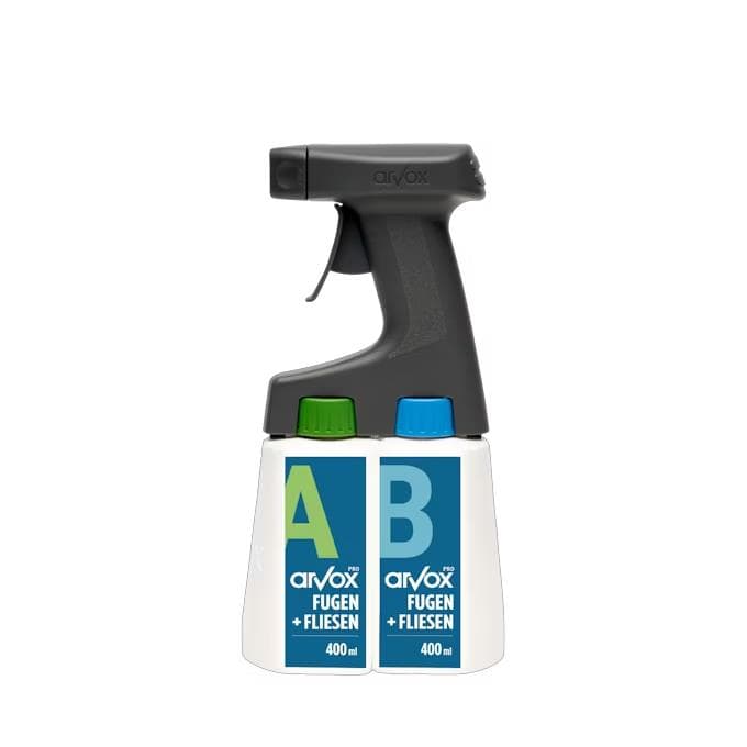 Nettoyant bi-composant pour joints et carrelages Arvox Pro (2 x 0,4 litre)