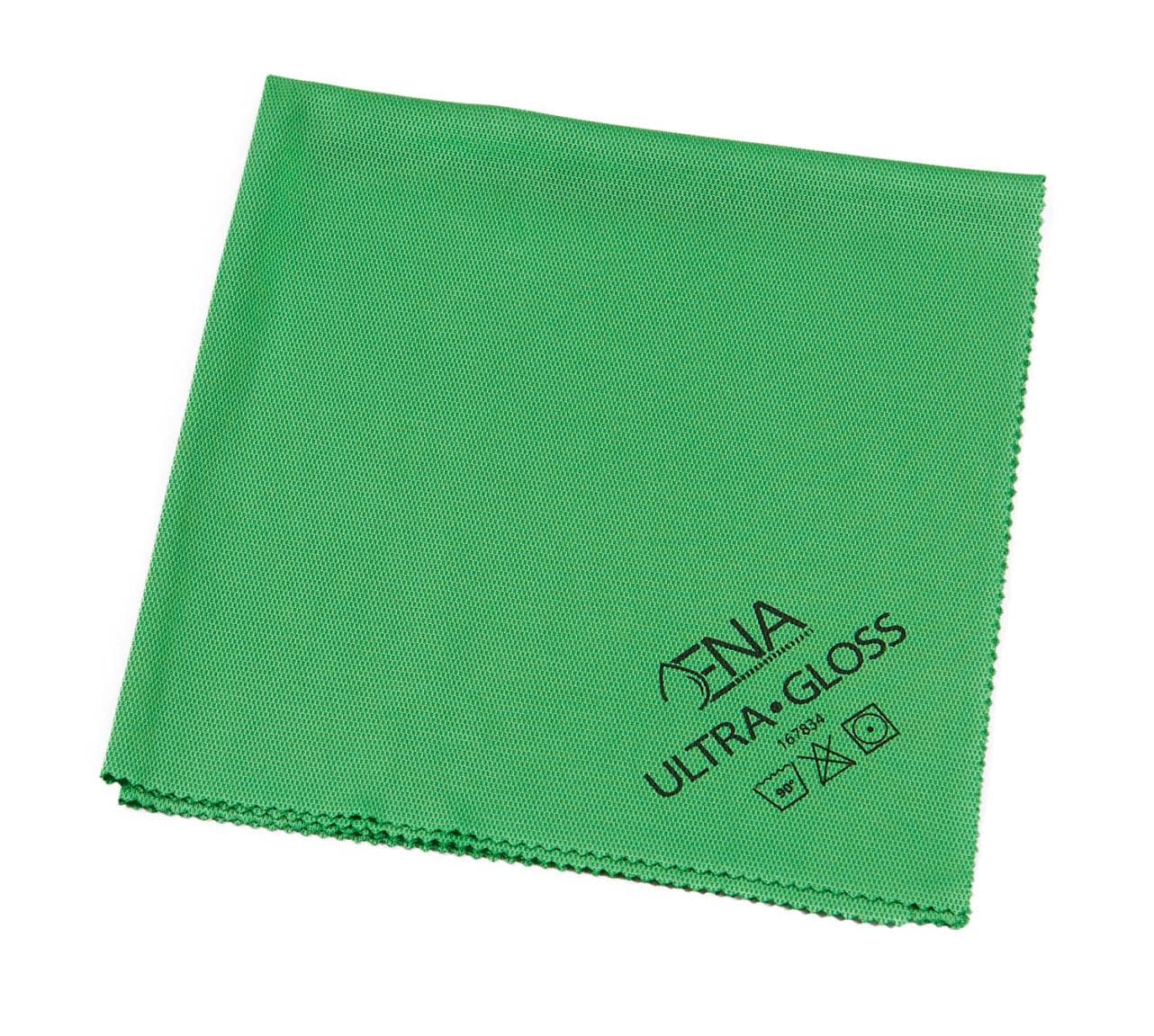 Panno in microfibra per vetri e finestre, verde, 40 x 40 cm