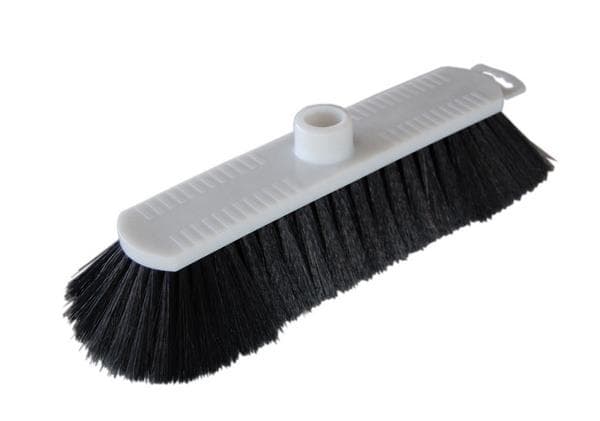 Spazzolone per pavimenti da 27 cm, setole nere in misto crine di cavallo, corpo in PP, granito.
