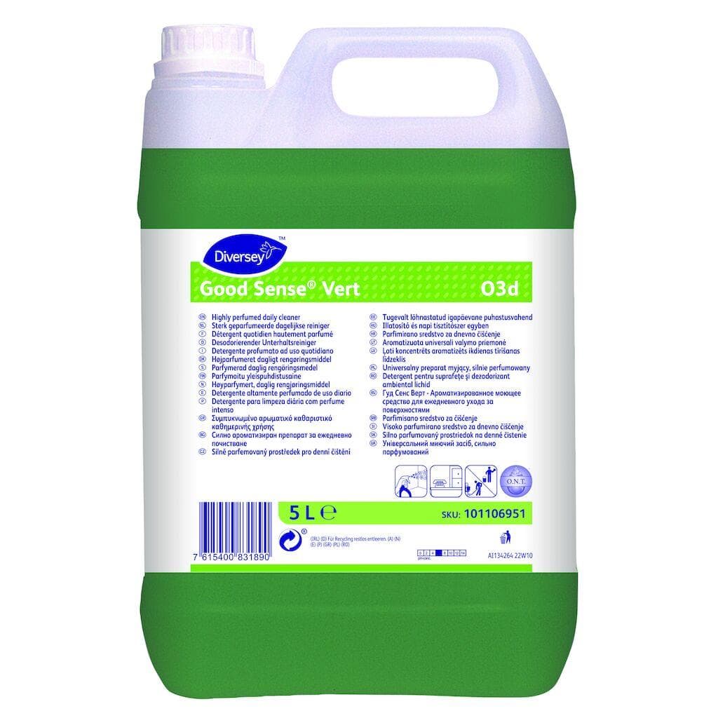 Good Sense Vert - detergente multiuso altamente profumato, profumo di mela