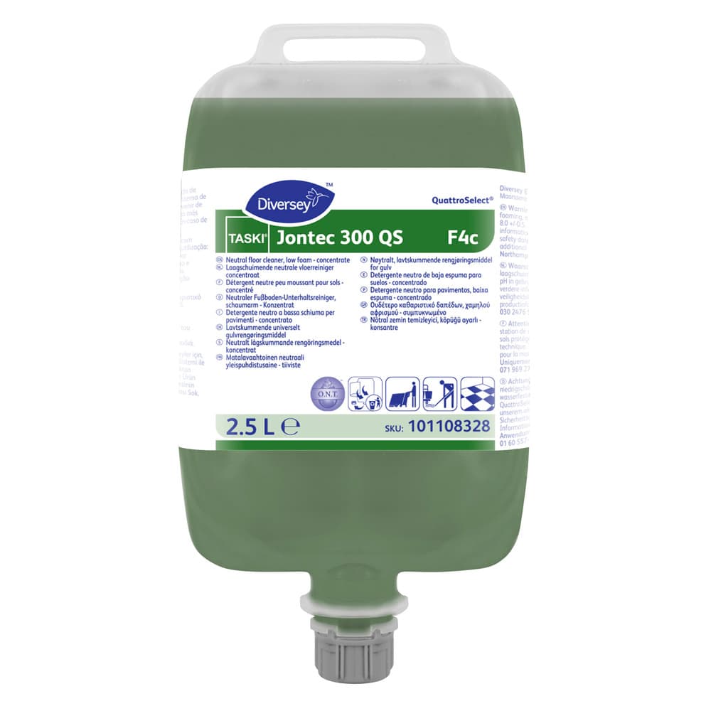 Detergente per la manutenzione dei pavimenti TASKI Jontec 300 QS, 2 sacchetti da 2,5 L