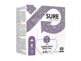 Sure Antimic Hand Wash, 6 x 0.8L, Lotion lavante pour les mains antimicrobienne