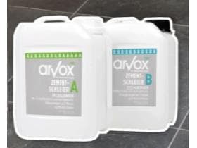 ARVOX PRO Detergente bicomponente per la rimozione di aloni di cemento (2 x 5 litri)
