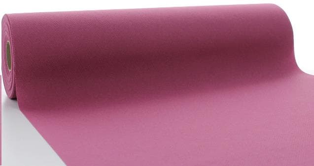 Tovaglia Airlaid, 40 cm x 24 m, "Basic" color lampone.