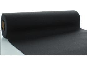 Chemin de table Airlaid, 40 cm x 24 m, "Basic" noir