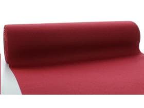 Chemin de table en Airlaid, 40 cm x 24 m, "Basic" bordeaux.