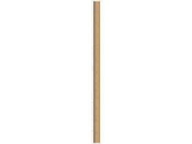 Paille en papier, Ø 8 mm / 230 mm Basic marron naturel