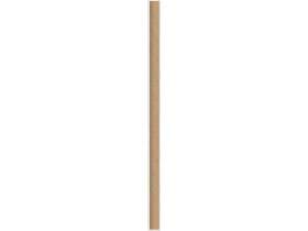 Paille en papier, Ø 8 mm / 230 mm, enveloppée de papier brun naturel