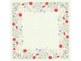Tischdecke Pearl, 80 x 80 cm, 1/8 Falz, Susanne
