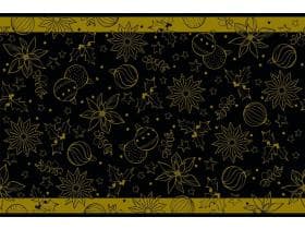 Chemin de table Airlaid, 40 x 24 cm, MILAN noir